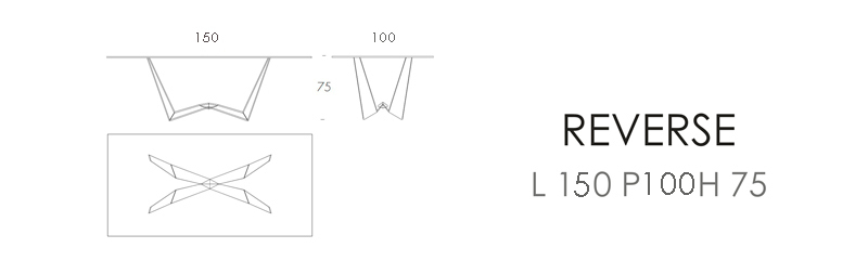 REVERSE L 150 P 100 H 75 (прямоугольный)