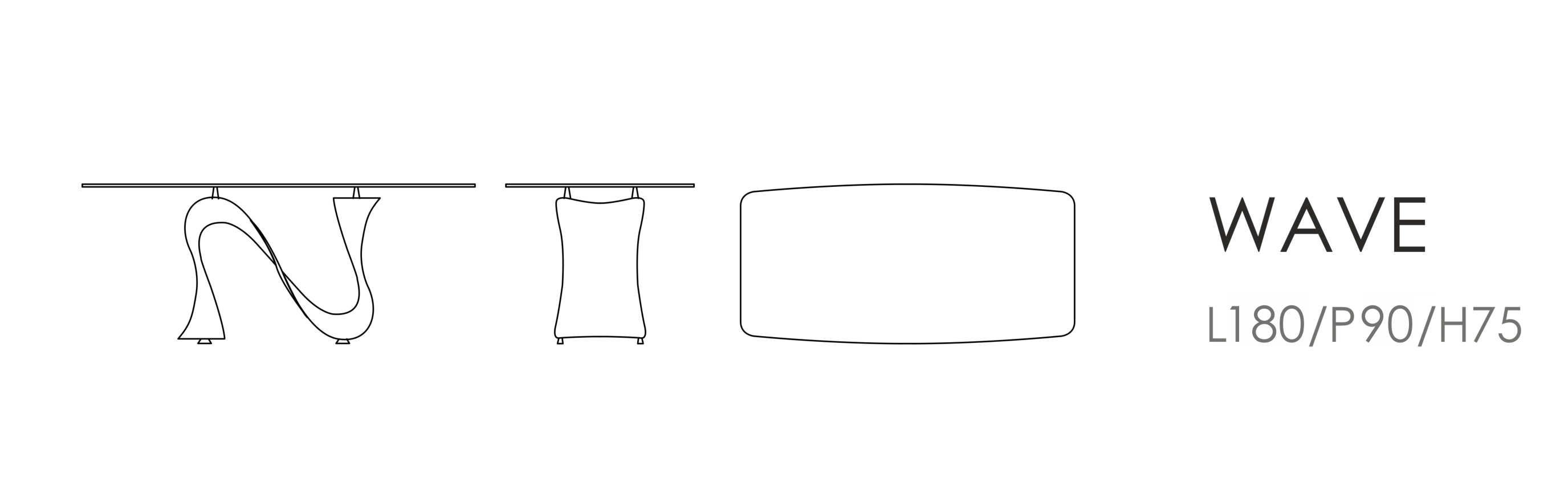 WAVE L180/P90/H75