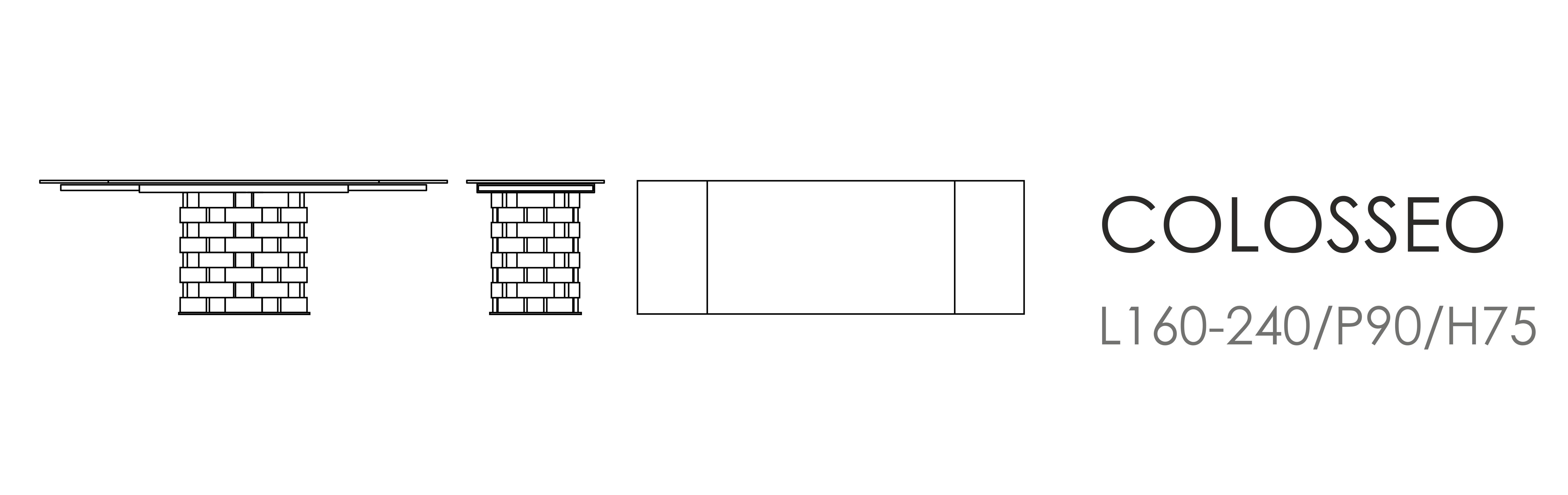 COLOSSEO L160-240/P90/H75