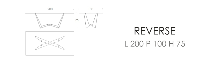 REVERSE L 200 P 100 H 75 (прямоугольный)